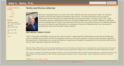 Desktop Screenshot of amysennlaw.com